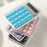 Student Calculator Lcd Display Large Screen Siicone Buttons 8-digit Handheld Study Electronic Calculator School Supplies