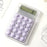 Student Calculator Lcd Display Large Screen Siicone Buttons 8-digit Handheld Study Electronic Calculator School Supplies