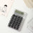 Student Calculator Lcd Display Large Screen Siicone Buttons 8-digit Handheld Study Electronic Calculator School Supplies