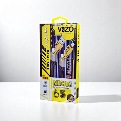 V999 5-in-1| Best Q Ultra Fast Multi-mode Cable uality Cable For Multiple Devices | Charging Cable | Data Cable | Mobile Phone Cable | 5 In 1 Cable